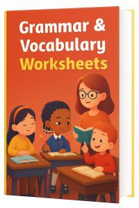 Grammar and Vocabulary Worksheet for English